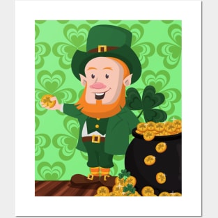 Saint Patrick Day Posters and Art